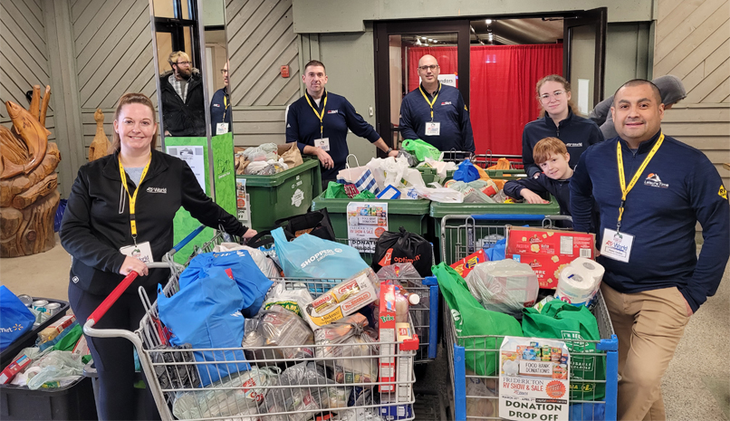 Group of Greener Village volunteers